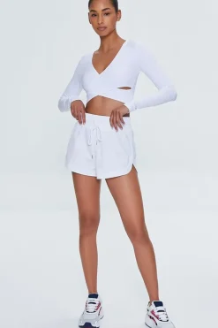 Active Seamless Crisscross Crop Top