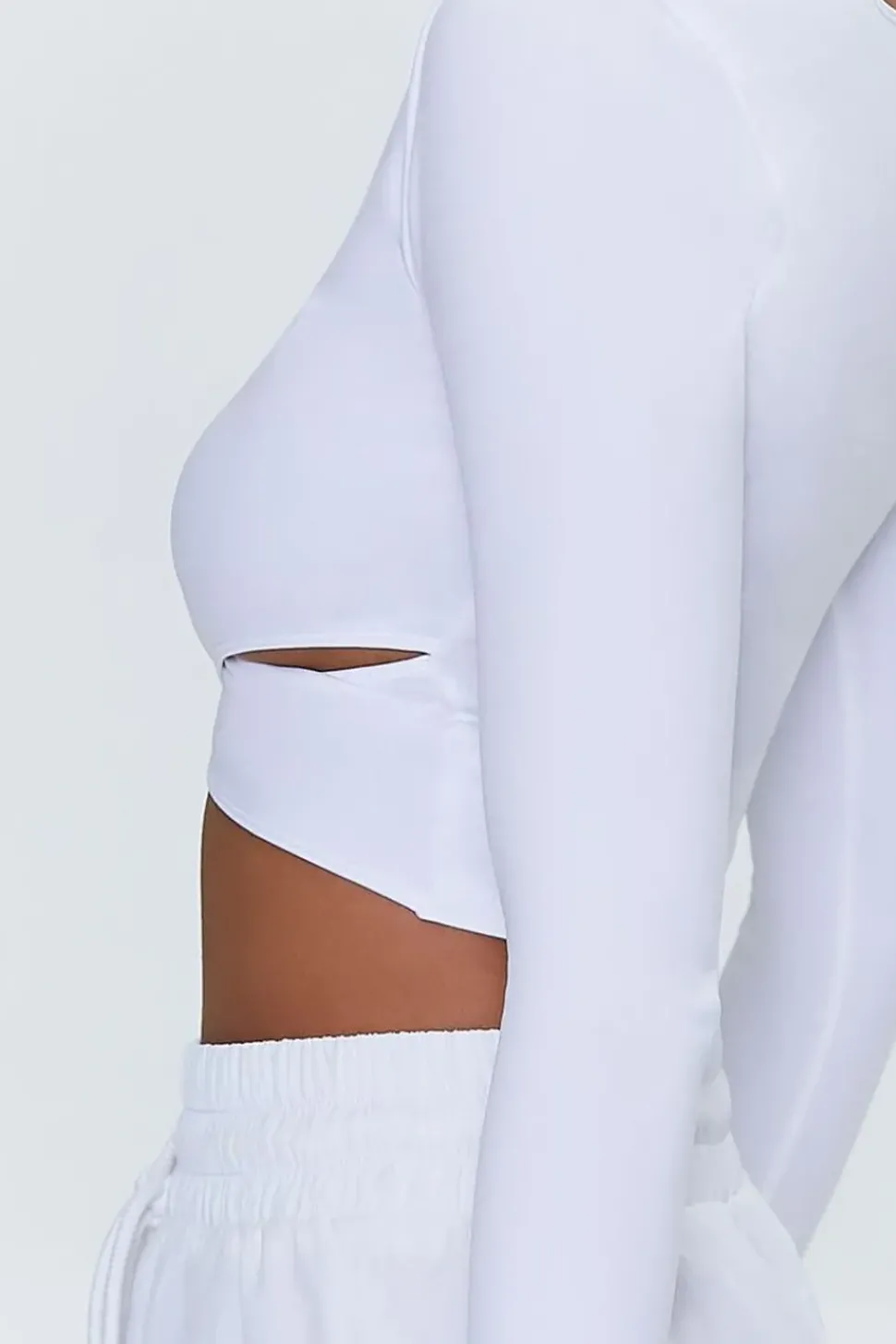 Active Seamless Crisscross Crop Top