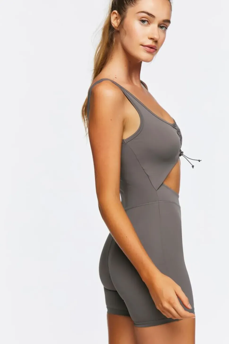 Active Seamless Cutout Romper