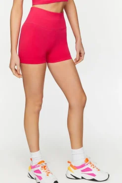 Active Seamless High-Rise Biker Shorts