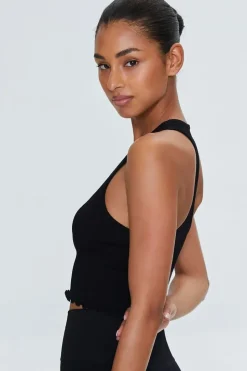 Active Seamless Lettuce-Edge Crop Top