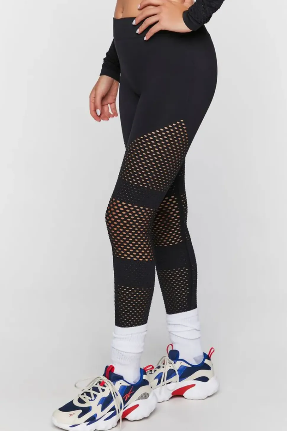 Active Seamless Netted Leggings