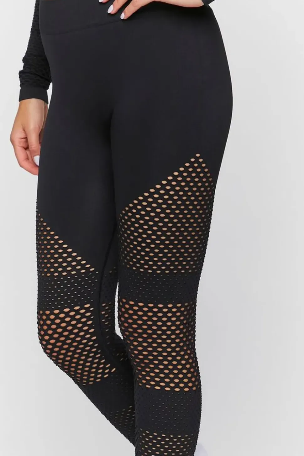 Active Seamless Netted Leggings