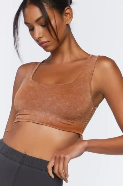 Active Seamless Ribbed Crop Top