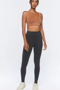 Active Seamless Ribbed Crop Top