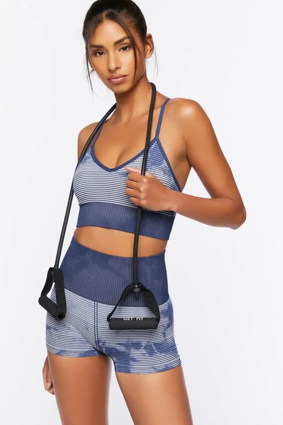 Active Seamless Tie-Dye Shorts
