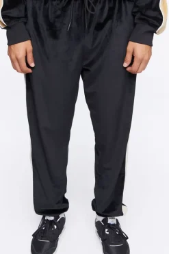 Active Side-Striped Velour Joggers