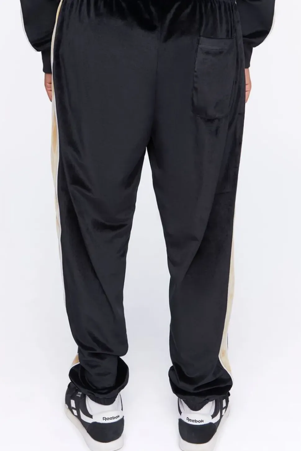 Active Side-Striped Velour Joggers