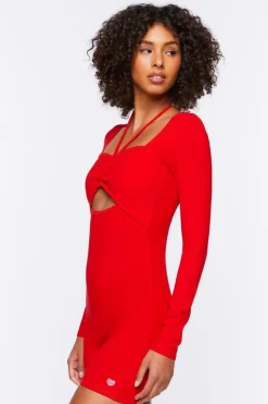 Active Strappy Cutout Romper