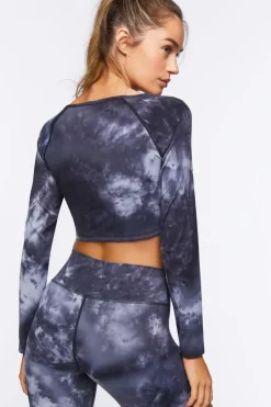 Active Tie-Dye Crop Top