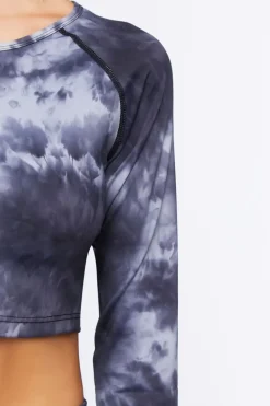 Active Tie-Dye Crop Top