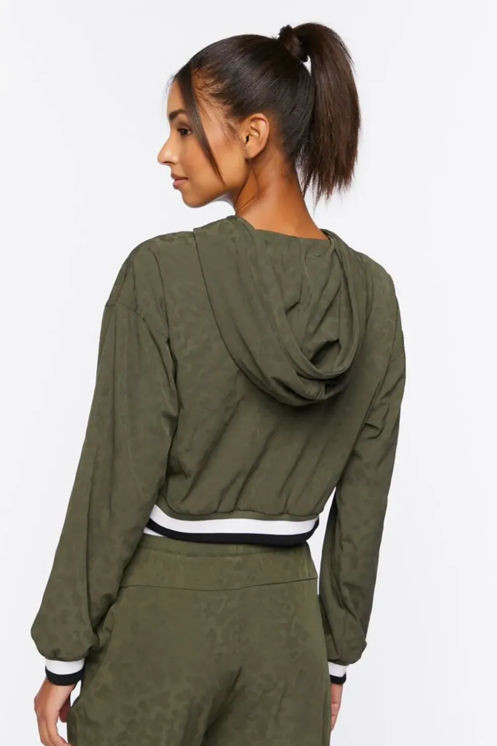 Active Varsity-Striped Anorak