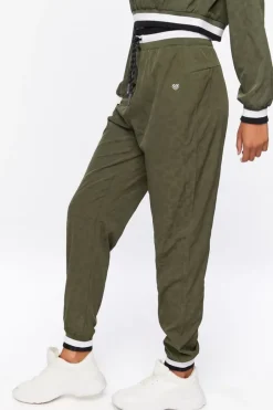 Active Varsity-Striped Drawstring Joggers