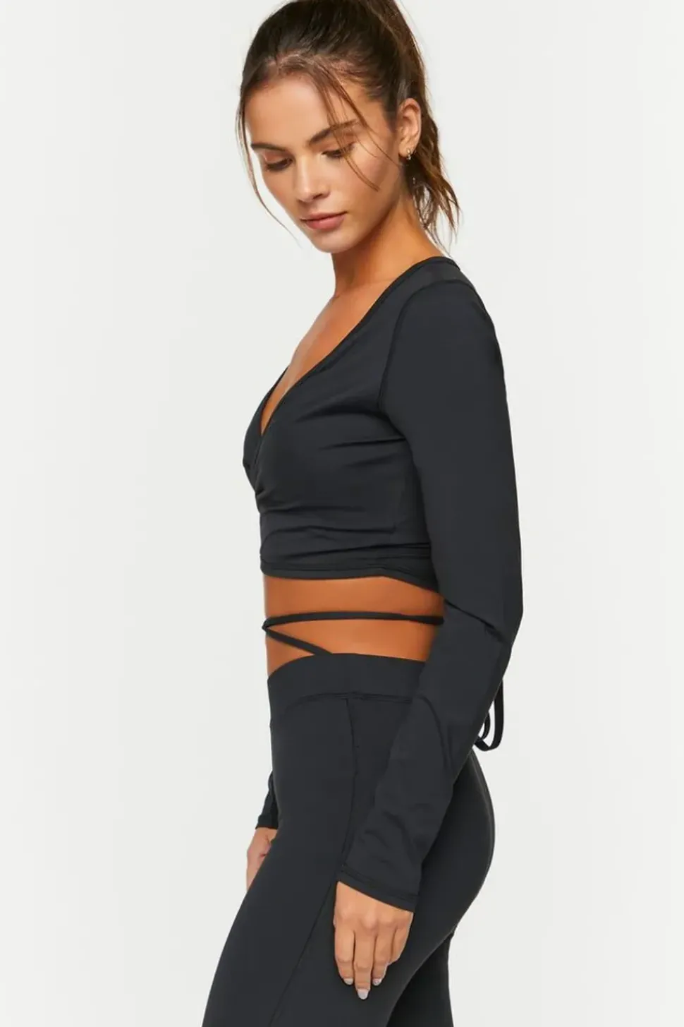 Active Wraparound Crop Top