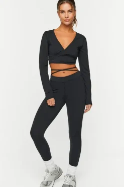Active Wraparound Crop Top