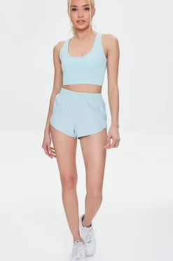 Active Zip-Pocket Shorts