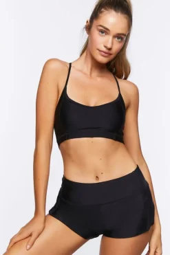 Active Zip-Pocket Shorts