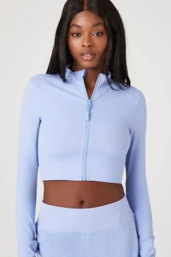 Active Zip-Up Cropped Jacket