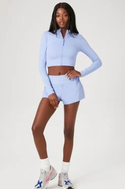 Active Zip-Up Cropped Jacket