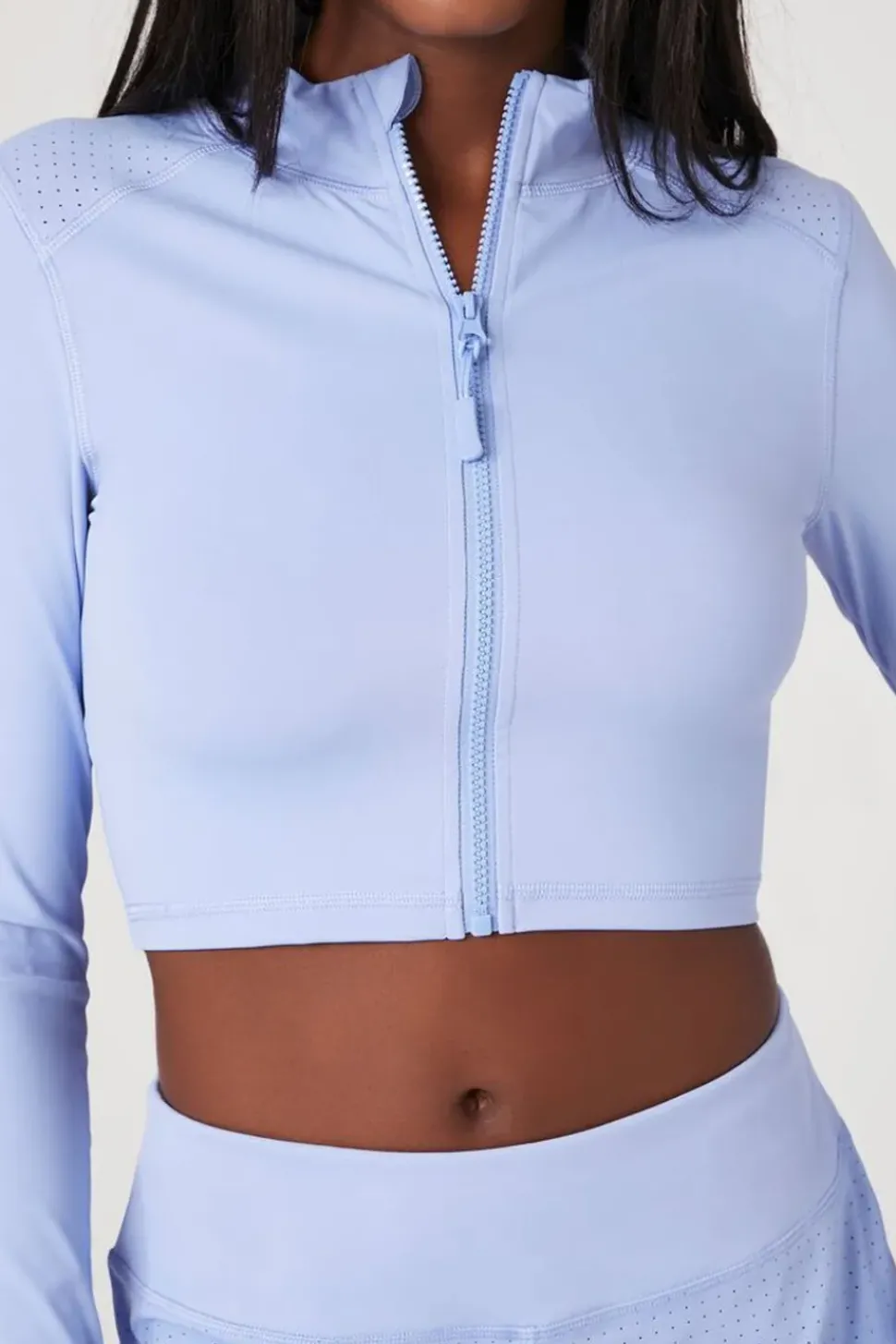 Active Zip-Up Cropped Jacket