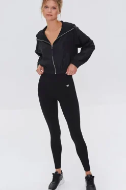 Active Zip-Up Hooded Windbreaker