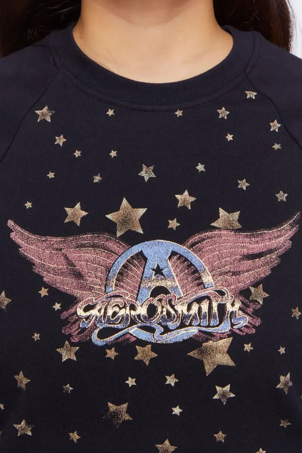 Aerosmith Foil Graphic Pullover