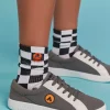 Airwalk Checkered Crew Socks