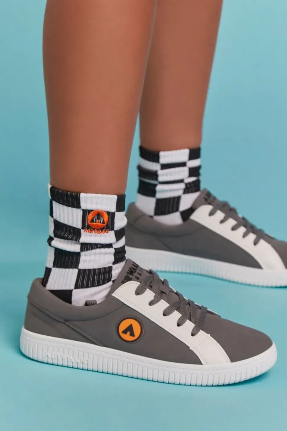Airwalk Checkered Crew Socks