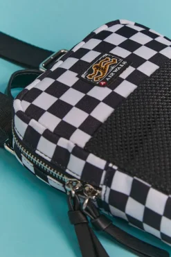Airwalk Checkered Mini Messenger Bag