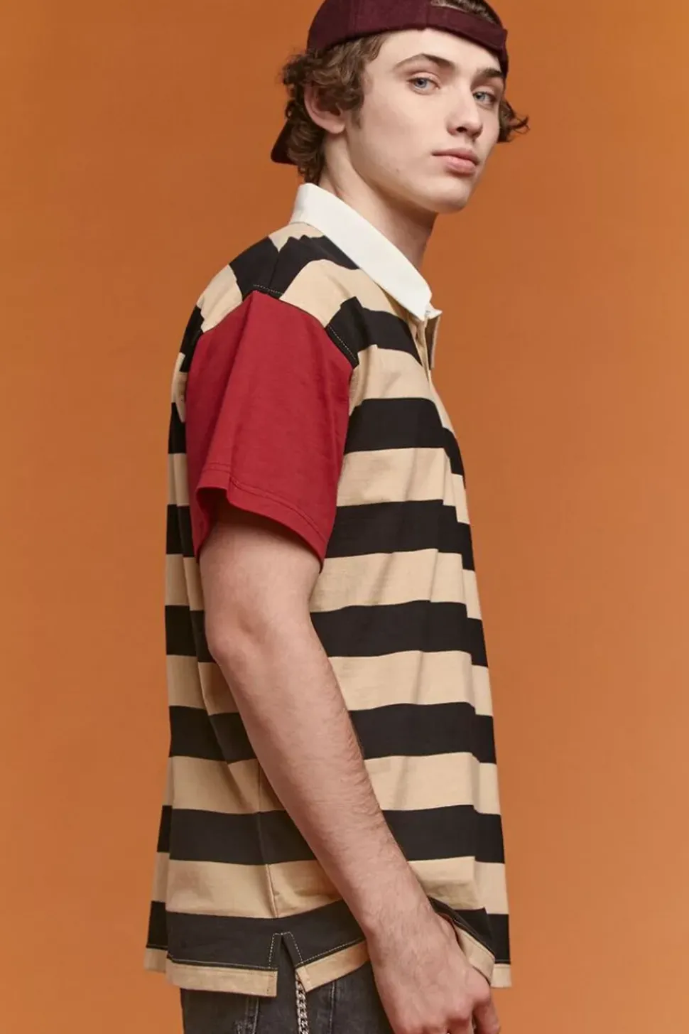 Airwalk Colorblock Polo Shirt