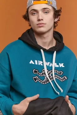 Airwalk Embroidered Fleece Hoodie
