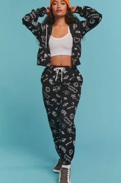 Airwalk Graphic Zip-Up Hoodie