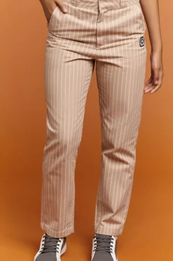 Airwalk Pinstriped Twill Pants
