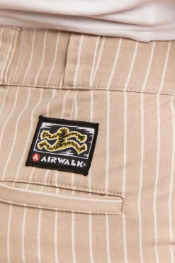 Airwalk Pinstriped Twill Pants