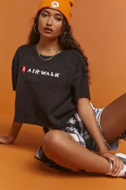 Airwalk Ribbed Graphic Tee
