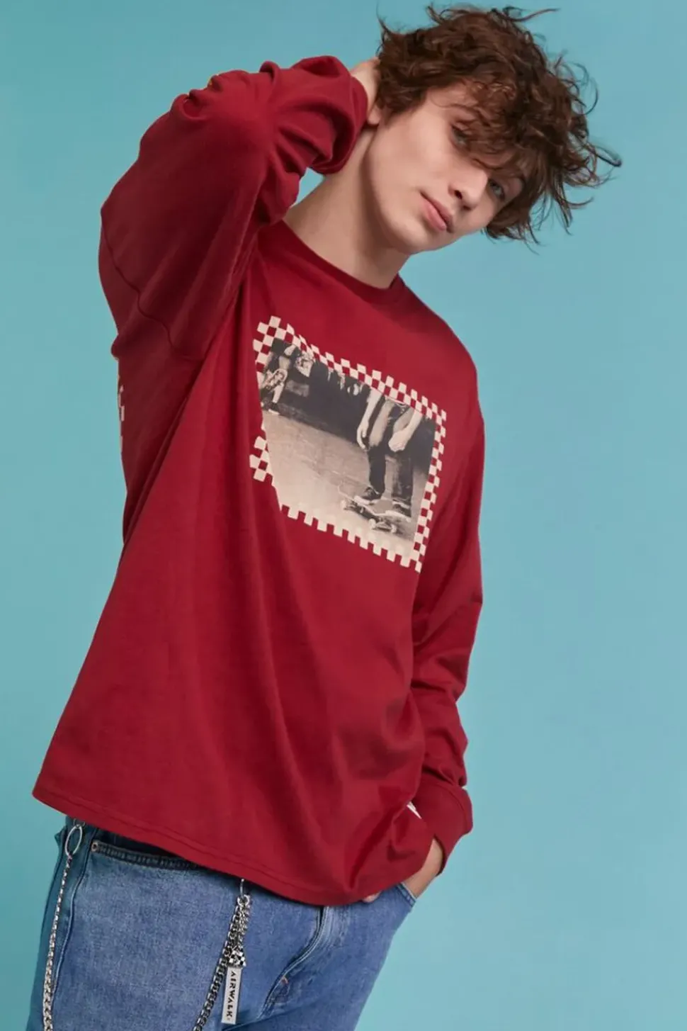 Airwalk Skateboard Long-Sleeve Tee