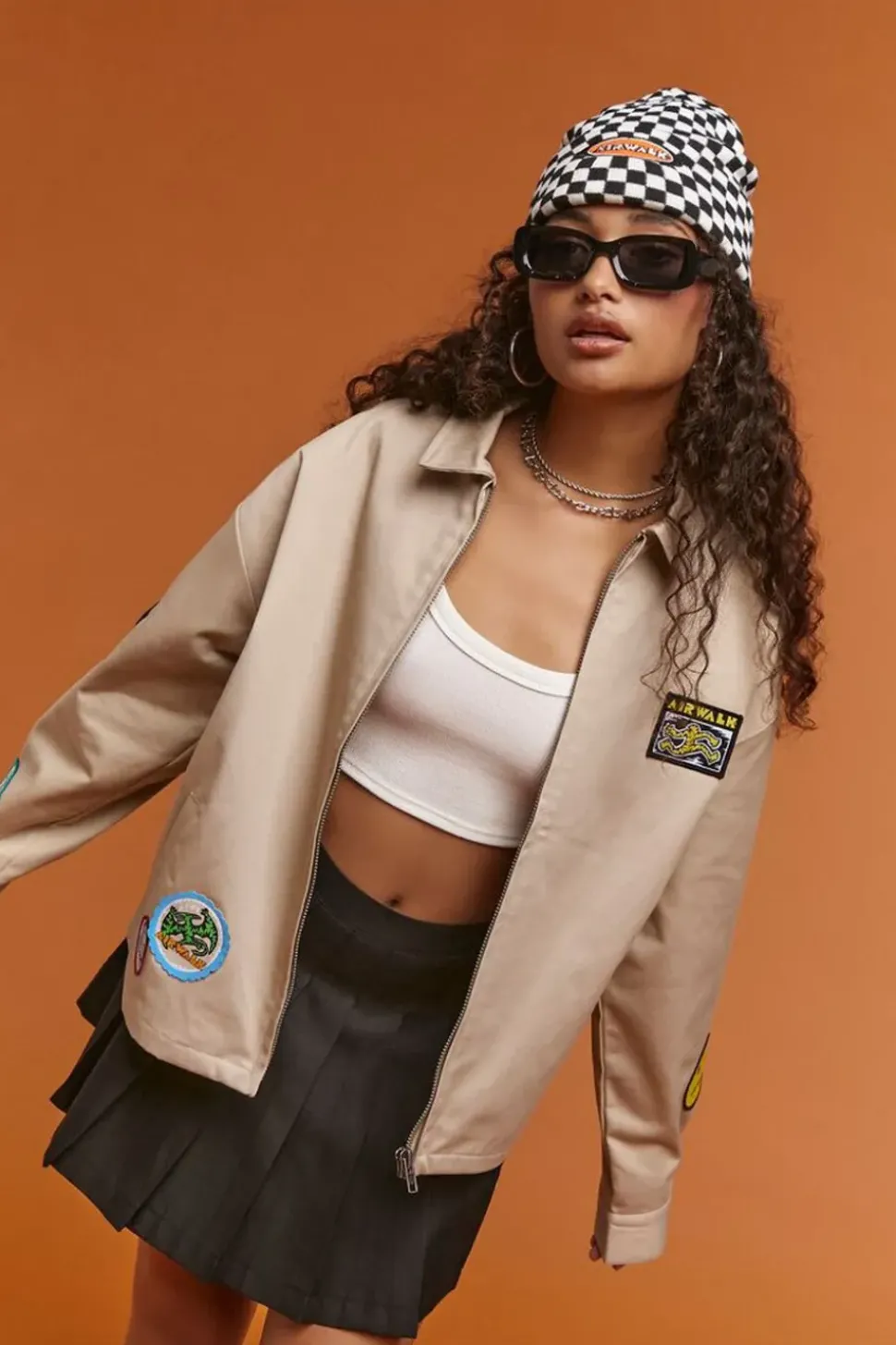 Airwalk Twill Patch Jacket