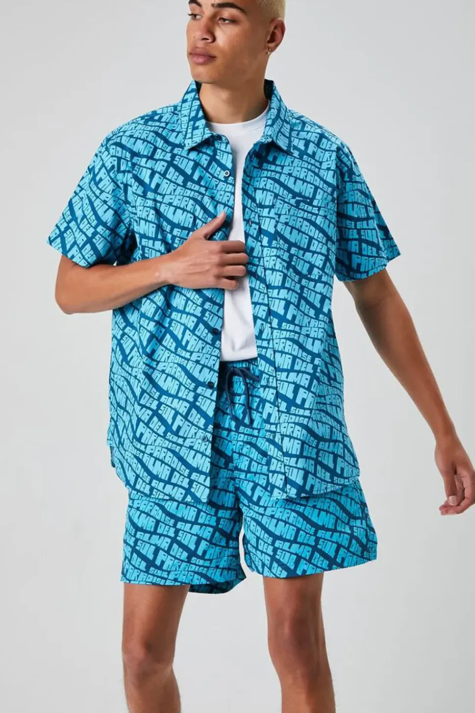 Alma Del Sol Paradise Print Shirt