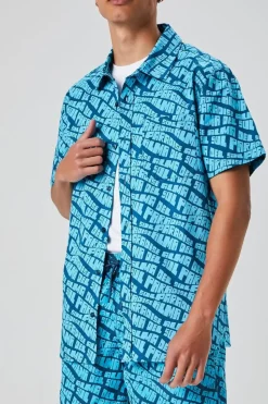 Alma Del Sol Paradise Print Shirt