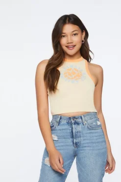 Always Keep Smiling Graphic Tank Top