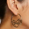 Angel Hoop Earrings