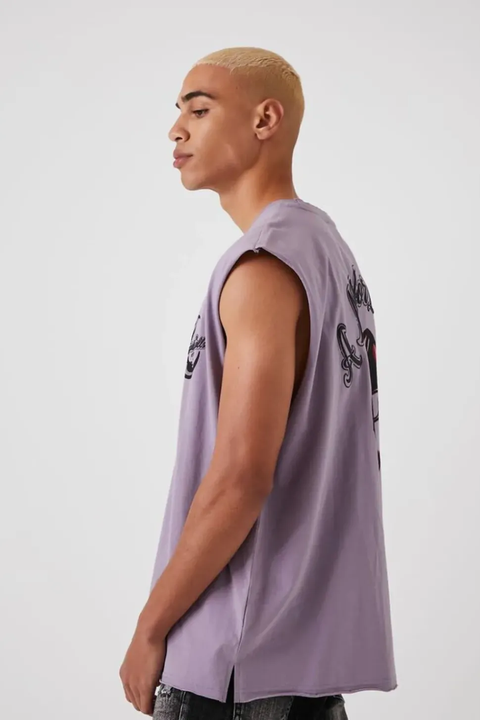 A Night For Love Graphic Muscle Tee