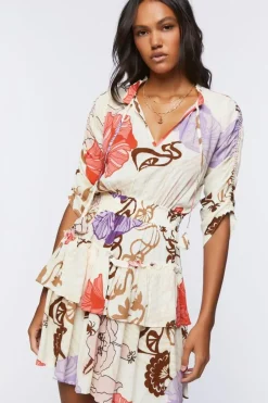 Animal Print Mini Dress