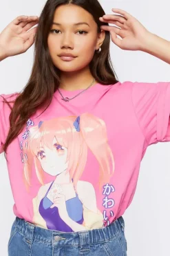 Anime Character Graphic Tee