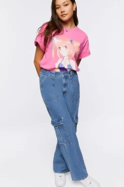Anime Character Graphic Tee