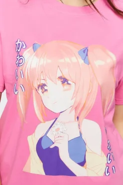 Anime Character Graphic Tee