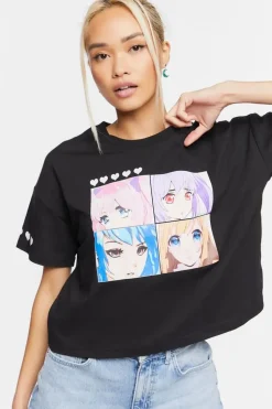Anime Character Graphic Tee