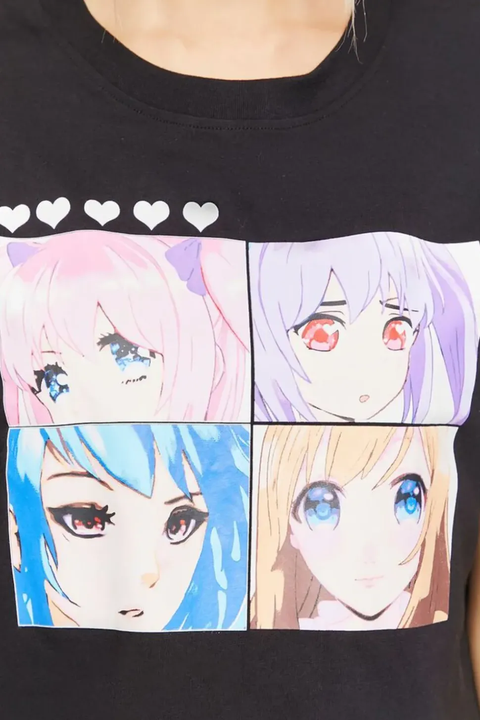Anime Character Graphic Tee
