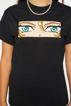 Anime Eye Graphic Tee