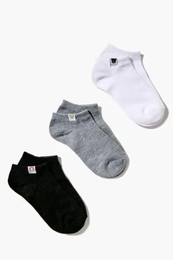 Assorted Ankle Socks Set - 3 Pack